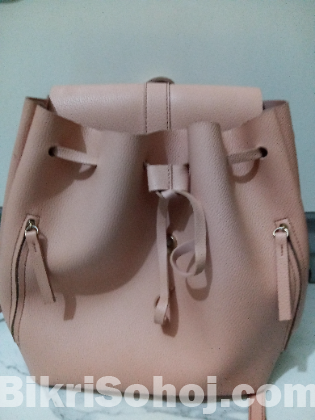 Zara Pink backpack